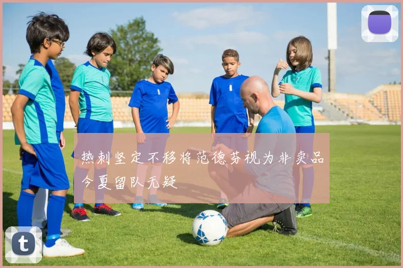 热刺坚定不移将范德芬视为非卖品今夏留队无疑